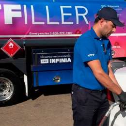 YPF ofrece ahora un delivery de combustible