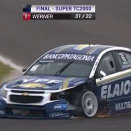 La goma le jugó una mala pasada