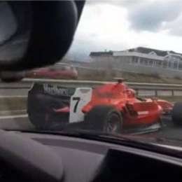 ¿Un Ferrari Fórmula 1 en la autopista?