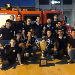 Los festejos del campeón Franco Girolami en Isla Verde