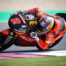 Gabriel Rodrigo se metió dentro del top ten en Moto 3