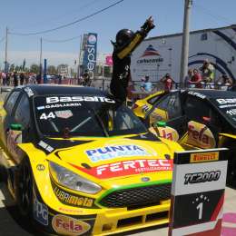 Los protagonistas del podio en Mendoza