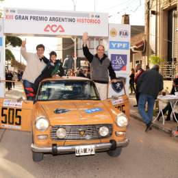 Gómez Férnandez-Álvarez Fernández ganaron el Gran Premio Histórico