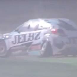 Fuerte accidente de Gentile en San Luis