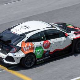 Franco Girolami probó en Mugello