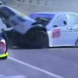 Fuerte golpe en el Top Race Junior
