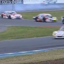 Fuerte golpe en la final del TC en Rafaela