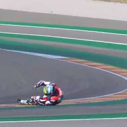 Tati Mercado sufrió un accidente en Aragón