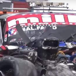 Fuerte golpe de Todino en la final del TC Pista