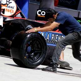 El neumático preocupó a los equipos en La Plata