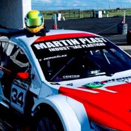 Tomás González veloz en TR Series antes de clasificar