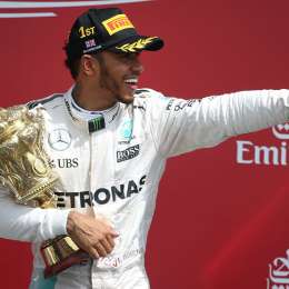 El trofeo preferido de Hamilton