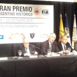 Presentaron el Gran Premio Argentino Histórico