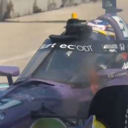 Grosjean volvió a enfrentarse al fuego