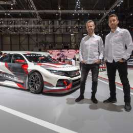 Guerrieri, con Honda en el Salón de Ginebra