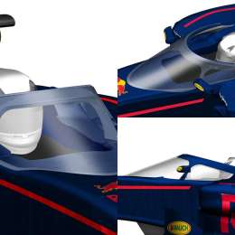 Red Bull probaría su halo en Rusia