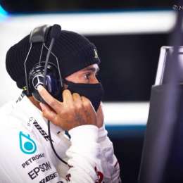 Hamilton ya prueba en Silverstone y con lluvia