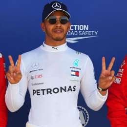 Hamilton en Silverstone: "estaba rezando para lograr la Pole"