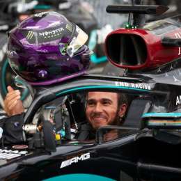 Hamilton empató un récord de Schumacher y va por más
