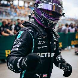 Hamilton habló sobre la estrategia de Mercedes