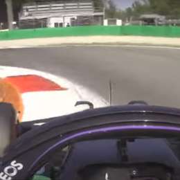 A bordo: la vuelta más rápida de la historia de la F1 en Monza