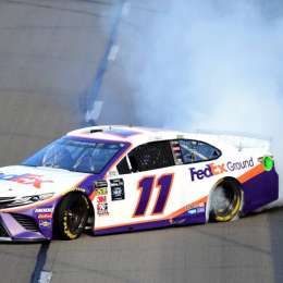 Denny Hamlin se llevó la carrera de Nascar en Pocono