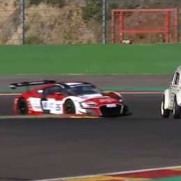 ¡Un intruso! Herbie se metió en las 24 Horas de Spa
