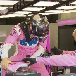 Vuelco de Hulkenberg en el inicio del Gran Premio de Abu Dhabi