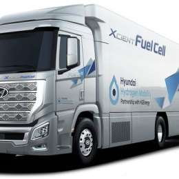 Hyundai prepara un camión con combustible de hidrógeno