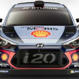 Hyundai presentó en Monza el nuevo i20 coupé WRC