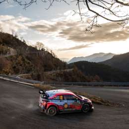 Las mejores imágenes del Rally Mundial en Montecarlo