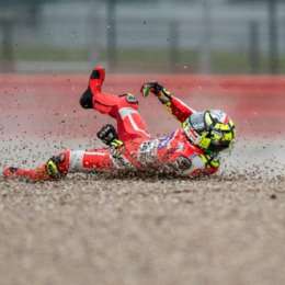 Fuerte accidente y recuperación en Misano