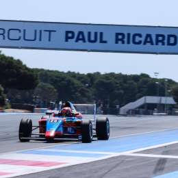 Ignacio Montenegro probó en Paul Ricard