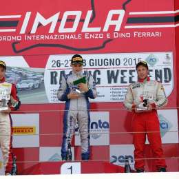 Siebert se destacó en Ímola