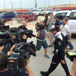 Alonso fue el centro de atención en Bahrein