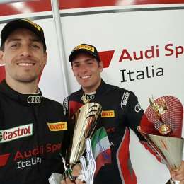 Podio de Russo en Vallelunga