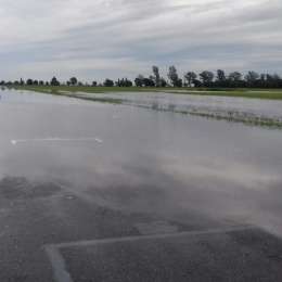 Se trabaja en el autódromo de San Jorge después de la inundación