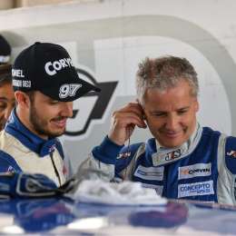 Tomás y Daniel Cingolani en la Carrera de las Estrellas