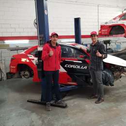 Acosta - D´Angelo: Binomio confirmado en Toyota