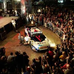 Santiago Mangoni presentó su Chevrolet en Balcarce