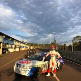 Okulovich y Urrutia giraron en el Autódromo de Oberá