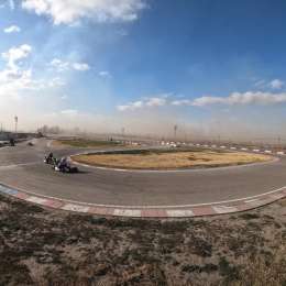 Con pruebas de karting volvió el automovilismo a San Juan