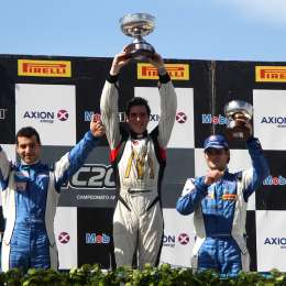 Protagonistas de la carrera 2 en Rafaela