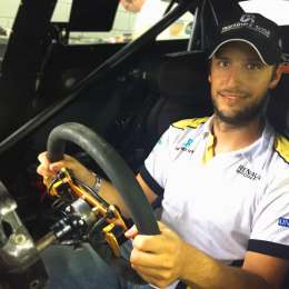 Sirvent visitó el taller Renault Sport