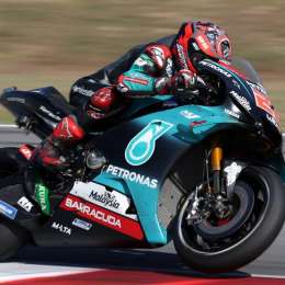 Fabio Quartararo marca el ritmo del viernes 