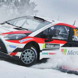 Jari Matti Latvala de festejo en Suecia