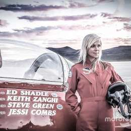 Reconocen récord de velocidad post morten a Jessi Combs