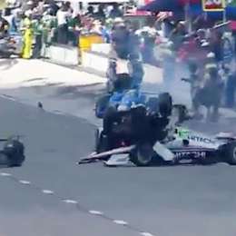 Power en accidentada carrera