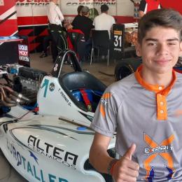 El sanjuanino Joaquín Naranjo con un pie en la Fórmula Renault