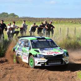Jorge Martínez y Gerónimo Padilla se llevaron la segunda del Rally Argentino